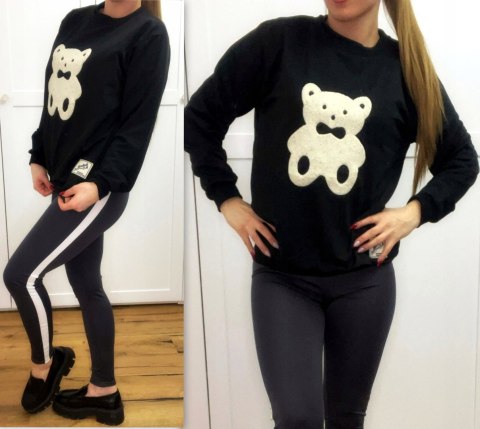BLUZA DAMSKA BLUZKA OVERSIZE UROCZA MIŚ TEDDY KOLORY L BLUZA DAMSKA BLUZKA OVERSIZE UROCZA MIŚ TEDDY KOLORY L