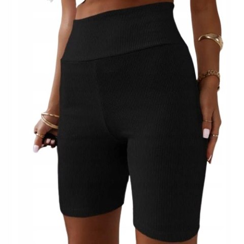 LEGGINSY DAMSKIE KOLARKI KRÓTKIE PRĄŻEK BAMBUS KOLORY LEGGINSY DAMSKIE KOLARKI KRÓTKIE PRĄŻEK BAMBUS KOLORY