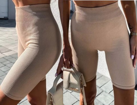 LEGGINSY DAMSKIE KOLARKI KRÓTKIE PRĄŻEK BAMBUS KOLORY LEGGINSY DAMSKIE KOLARKI KRÓTKIE PRĄŻEK BAMBUS KOLORY