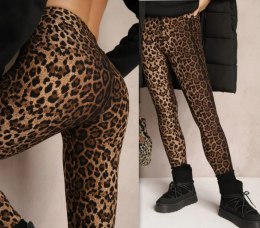 LEGGINSY PANTERKA PUSH UP WYGODNE WYSOKI STAN MODNE M/L