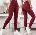 LEGGINSY PRĄŻEK PRĄŻKOWANE BAMBUSOWE WYSOKI STAN KOLORY 4xl/5xl
