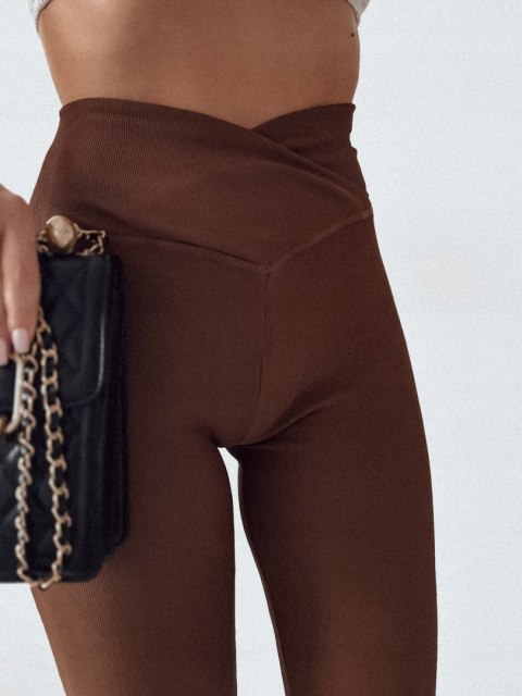 LEGGINSY PRĄŻKOWANE CIEPŁE WYSOKI STAN PRZEKŁADANY PAS KOLORY L/XL LEGGINSY PRĄŻKOWANE CIEPŁE WYSOKI STAN PRZEKŁADANY PAS KOLORY L/XL