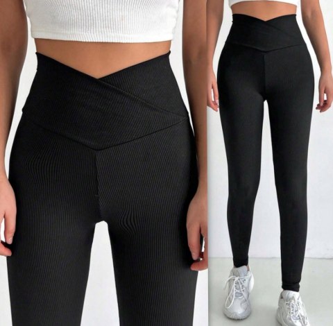 LEGGINSY PRĄŻKOWANE CIEPŁE WYSOKI STAN PRZEKŁADANY PAS KOLORY L/XL LEGGINSY PRĄŻKOWANE CIEPŁE WYSOKI STAN PRZEKŁADANY PAS KOLORY L/XL