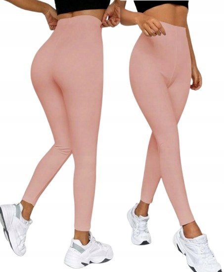 Legginsy DAMSKIE długie BAMBUSOWE Getry Wysoki Stan KOLORY KRYJĄCE M/L Legginsy DAMSKIE długie BAMBUSOWE Getry Wysoki Stan KOLORY KRYJĄCE M/L