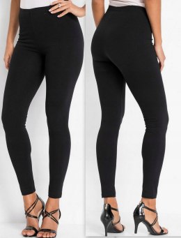 Legginsy DAMSKIE długie BAMBUSOWE Getry Wysoki Stan KOLORY KRYJĄCE M/L
