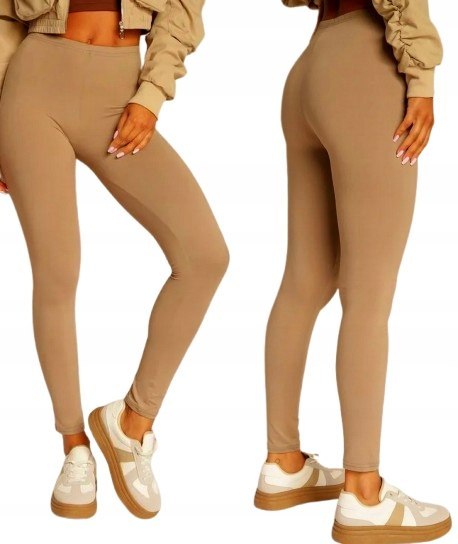 Legginsy DAMSKIE długie BAMBUSOWE Getry Wysoki Stan KOLORY KRYJĄCE M/L Legginsy DAMSKIE długie BAMBUSOWE Getry Wysoki Stan KOLORY KRYJĄCE M/L