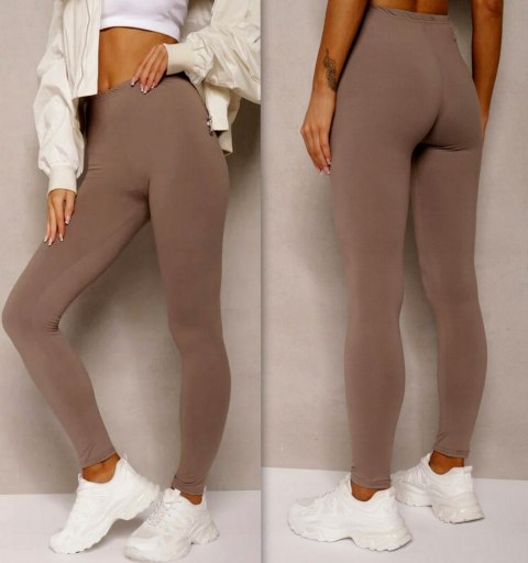 Legginsy DAMSKIE długie BAMBUSOWE Getry Wysoki Stan KOLORY KRYJĄCE M/L Legginsy DAMSKIE długie BAMBUSOWE Getry Wysoki Stan KOLORY KRYJĄCE M/L