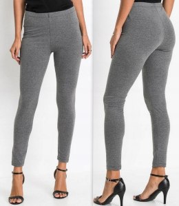 Legginsy DAMSKIE długie BAMBUSOWE Getry Wysoki Stan KOLORY KRYJĄCE M/L