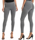 Legginsy DAMSKIE długie BAMBUSOWE Getry Wysoki Stan KOLORY KRYJĄCE M/L