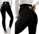 Legginsy sportowe damskie PUSH UP marszczenia SIŁOWNIA Leginsy M/L
