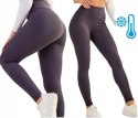 LEGGINSY BAMBUSOWE LEKKO OCIEPLANE KOLORY CIEPŁE L/XL