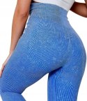 LEGGINSY MODELUJĄCE PRĄŻEK SPODNIE WYSOKI STAN KOLORY