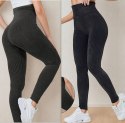 LEGGINSY MODELUJĄCE PRĄŻEK SPODNIE WYSOKI STAN KOLORY