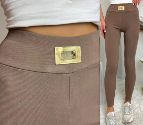 LEGGINSY PRĄŻEK FASHION PRĄŻKOWANE WYSOKI STAN XL/2XL LEGGINSY PRĄŻEK FASHION PRĄŻKOWANE WYSOKI STAN XL/2XL