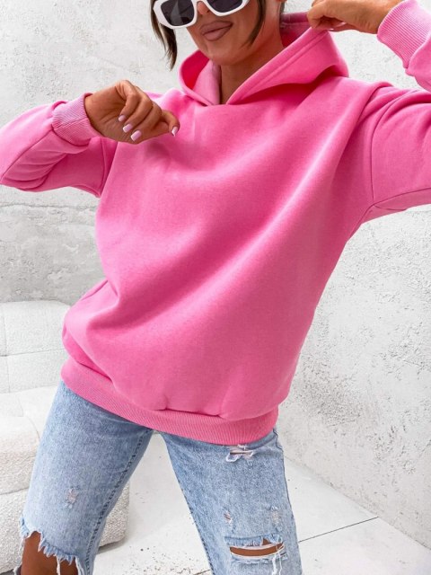 BLUZA OCIEPLANA OVERISIZE KAPUTR BAWEŁNA KOLORY L BLUZA OCIEPLANA OVERISIZE KAPUTR BAWEŁNA KOLORY L