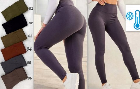 LEGGINSY BAMBUSOWE LEKKO OCIEPLANE KOLORY CIEPŁE L/XL LEGGINSY BAMBUSOWE LEKKO OCIEPLANE KOLORY CIEPŁE L/XL