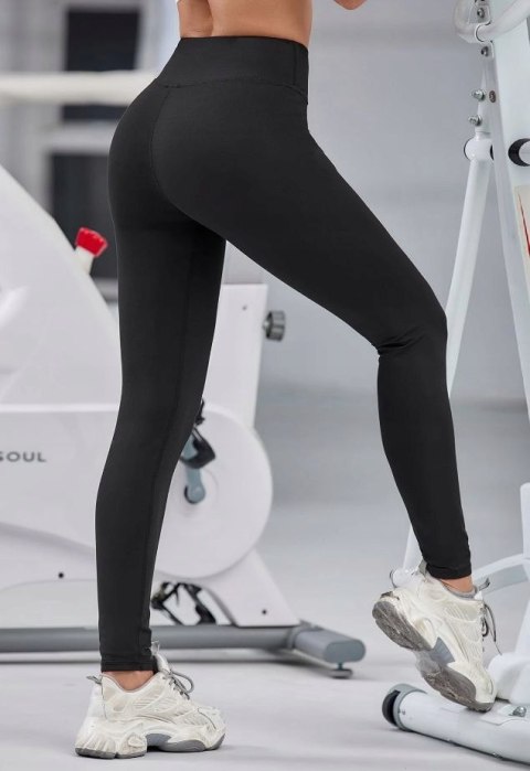 Legginsy Damskie z Wysokim Stanem Klasyczne Getry KOLORY L/XL Legginsy Damskie z Wysokim Stanem Klasyczne Getry KOLORY L/XL