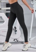 Legginsy Damskie z Wysokim Stanem Klasyczne Getry KOLORY L/XL