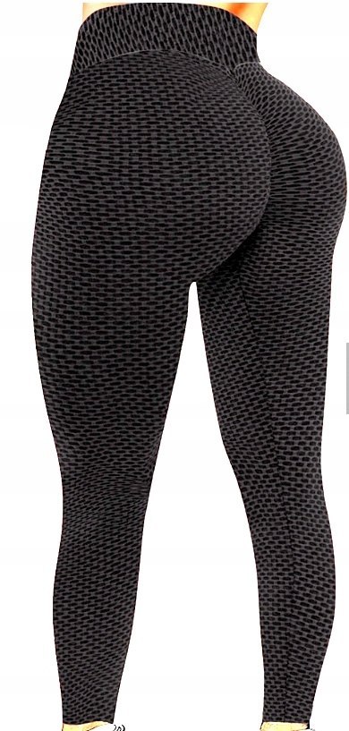 Legginsy sportowe damskie WYSOKI STAN KRYJĄCE s/m Legginsy sportowe damskie WYSOKI STAN KRYJĄCE s/m