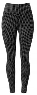 Legginsy sportowe damskie WYSOKI STAN KRYJĄCE s/m