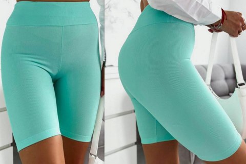 Prążkowane Kolarki Legginsy z Wysokim Stanem Fit Getry Sportowe s/m Prążkowane Kolarki Legginsy z Wysokim Stanem Fit Getry Sportowe s/m