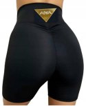 Kryjące legginsy kolarki MARSZCZENIE PUSH UP GŁADKIE S/M