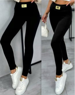 LEGGINSY PRĄŻEK FASHION PRĄŻKOWANE WYSOKI STAN XL/2XL
