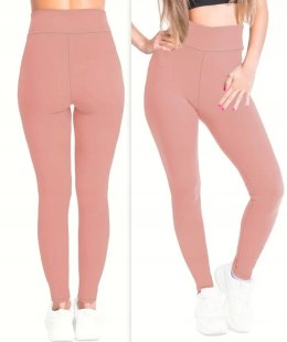 Legginsy Ocieplane Mocno Kryjące SZEROKI PANEL KOLORY S/M