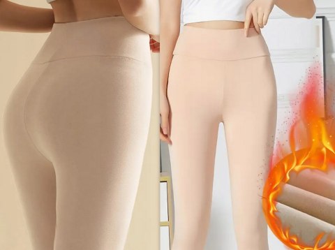 Legginsy Ocieplane Mocno Kryjące SZEROKI PANEL KOLORY S/M Legginsy Ocieplane Mocno Kryjące SZEROKI PANEL KOLORY S/M
