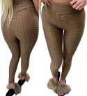 Legginsy PUSH UP sportowe FITNESS KARBOWANE KOLORY L/XL