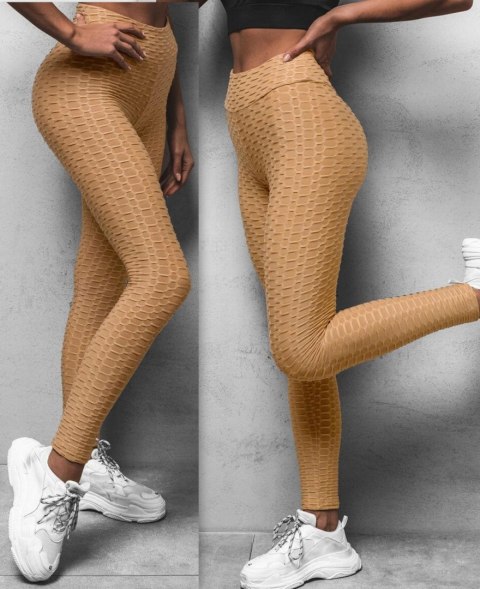Legginsy PUSH UP sportowe FITNESS KARBOWANE KOLORY S/M Legginsy PUSH UP sportowe FITNESS KARBOWANE KOLORY S/M