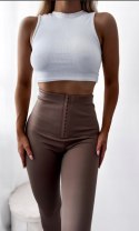 LEGGINSY Getry Fitness KRYJĄCE MODELUJĄCE FIT S/M