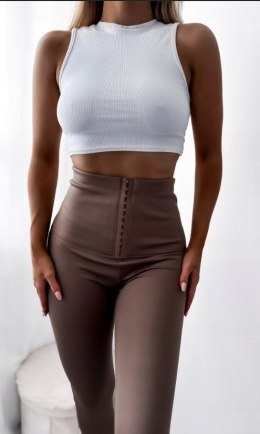 LEGGINSY Getry Fitness KRYJĄCE MODELUJĄCE FIT S/M