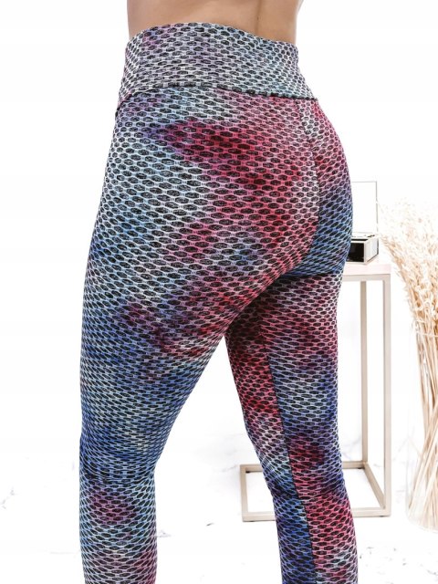 LEGGINSY KARBOWANE MULTICOLOR S/M LEGGINSY KARBOWANE MULTICOLOR S/M