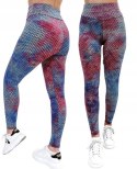 LEGGINSY KARBOWANE MULTICOLOR S/M