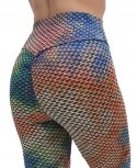 LEGGINSY KARBOWANE MULTICOLOR S/M