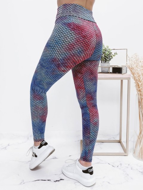 LEGGINSY KARBOWANE MULTICOLOR S/M LEGGINSY KARBOWANE MULTICOLOR S/M