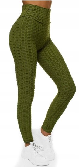 LEGGINSY KARBOWANE fitness SUPER JAKOŚĆ S36