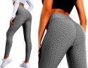 Legginsy KARBOWANE ANTYCELLULITOWE PUSH UP L/XL
