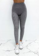 Legginsy KARBOWANE antycellulitowe PUSH UP L/XL
