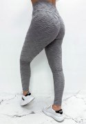 Legginsy KARBOWANE antycellulitowe PUSH UP L/XL
