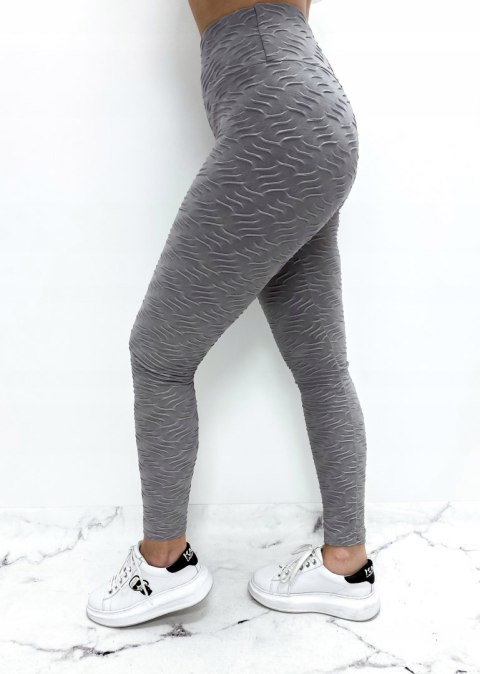 Legginsy KARBOWANE antycellulitowe PUSH UP S/M Legginsy KARBOWANE antycellulitowe PUSH UP S/M