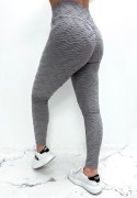 Legginsy KARBOWANE antycellulitowe PUSH UP S/M