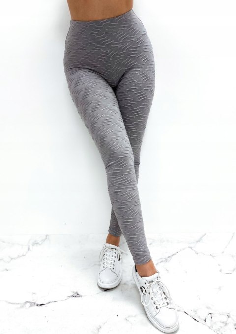 Legginsy KARBOWANE antycellulitowe PUSH UP S/M Legginsy KARBOWANE antycellulitowe PUSH UP S/M