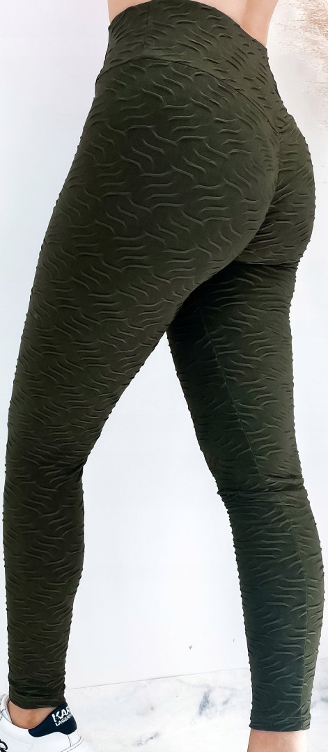Legginsy KARBOWANE antycellulitowe PUSH UP S/M Legginsy KARBOWANE antycellulitowe PUSH UP S/M