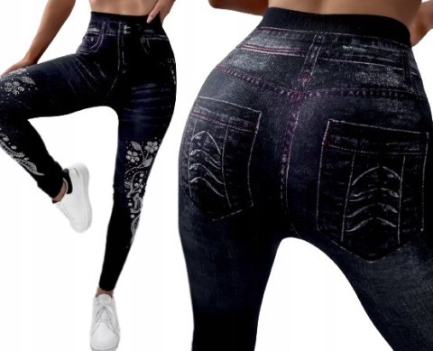 Legginsy MODNE Spodnie JEANS Leginsy CYRKONIE Legginsy MODNE Spodnie JEANS Leginsy CYRKONIE
