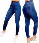 Legginsy MODNE Spodnie JEANS Leginsy WZORY NEW