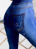 Legginsy MODNE Spodnie JEANS Leginsy WZORY NEW