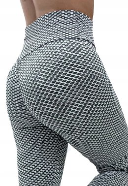 Legginsy sportowe damskie WYSOKI STAN L/XL