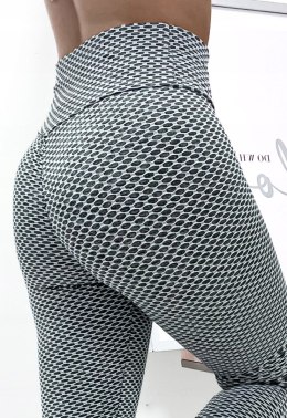 Legginsy sportowe damskie WYSOKI STAN L/XL